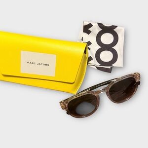 Marc Jacobs Clear Frame Gradient Sunglasses – NWOT